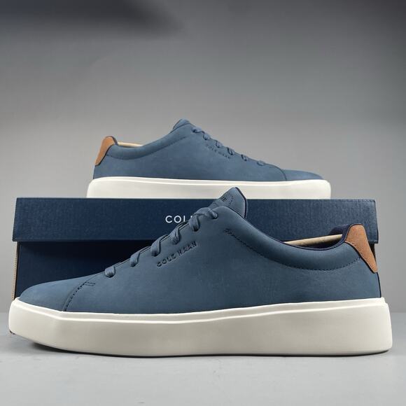 Cole Haan Grand Crosscourt Traveler Sneaker Men's Size M Blue